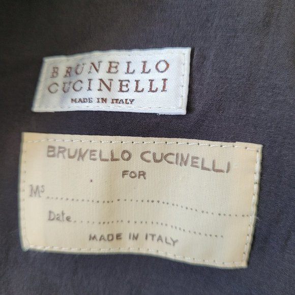 Brunello Cucinelli Monili- Trim Alpaca/Wool Vest - Picture 6 of 6